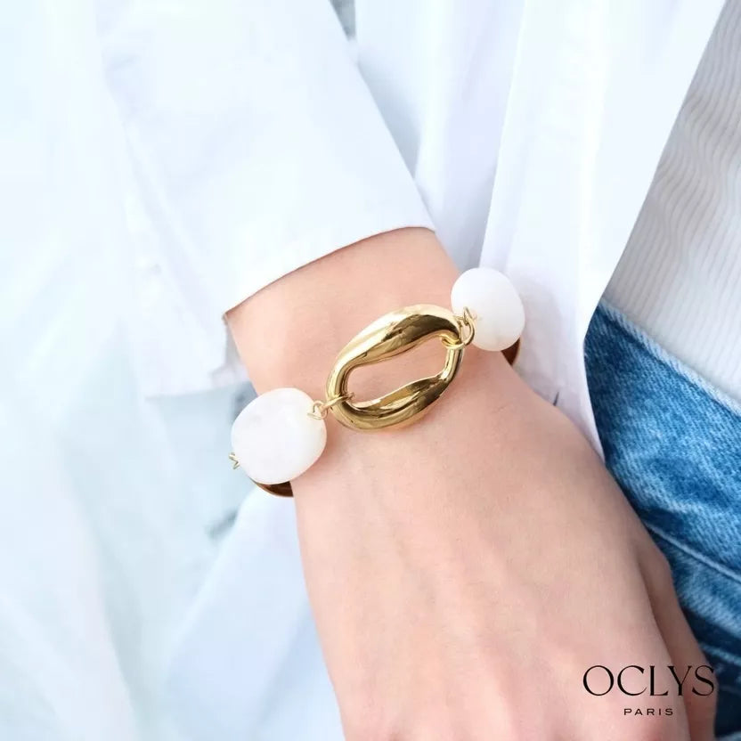 Bracelet « Kita » - écru