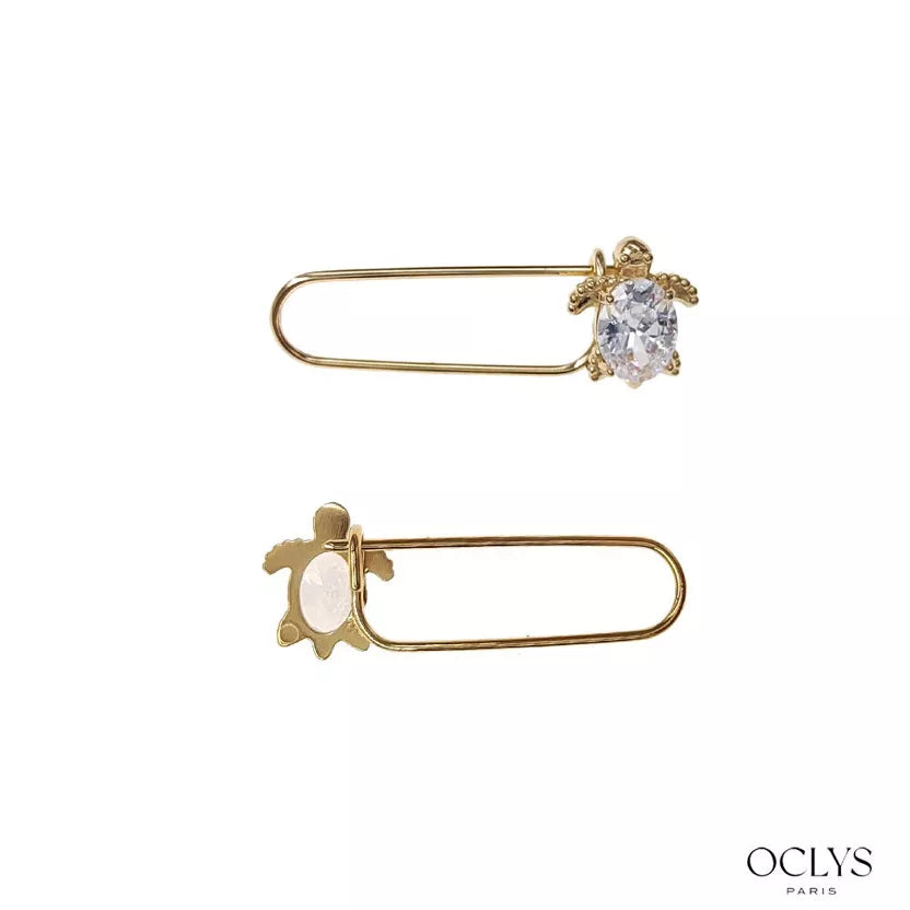 Broche « Tania » - doré ou argenté