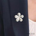 Broche « Amuki » - argenté