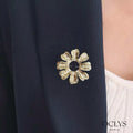 Broche « Kili » - dorée