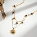 Collier solaire « Œil de tigre »