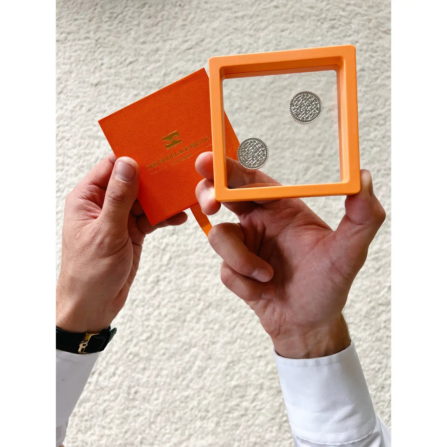 Hampus - Bijou de bouton - argenté
