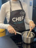 Tablier « Chef en cuisine » 🧑‍🍳