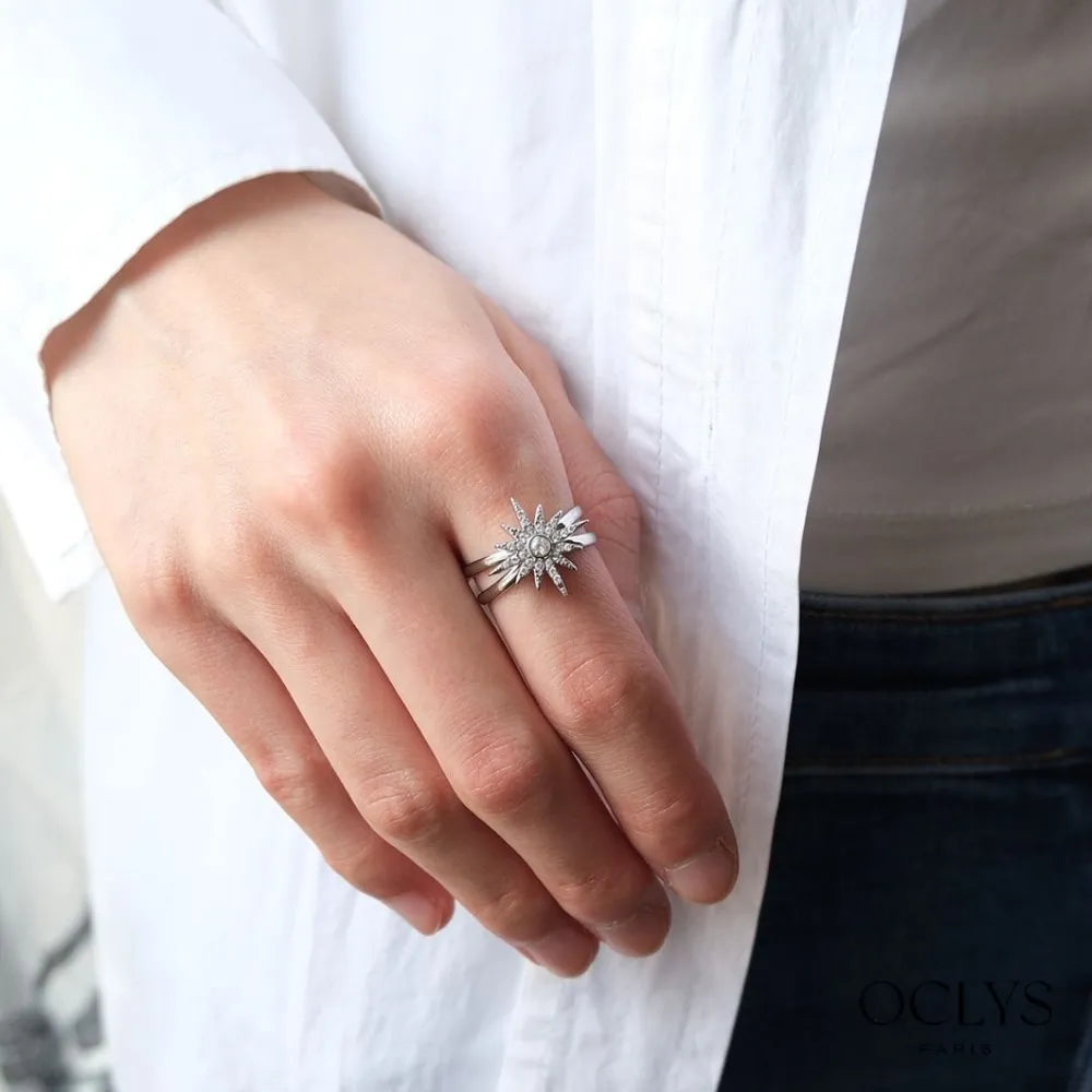 Bague « Kina » - disponible en doré ou argenté