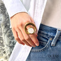 Bague Eva - doré