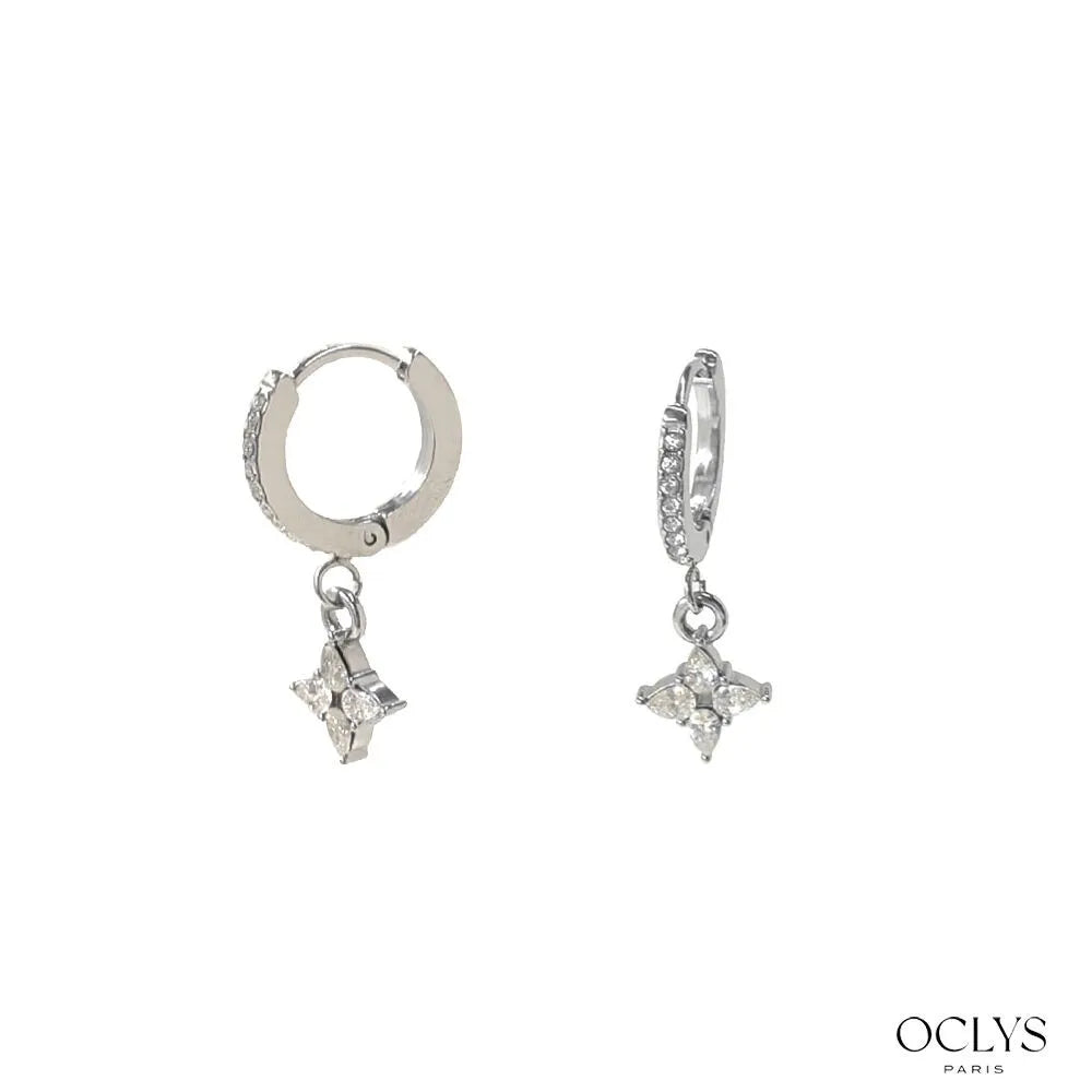 Boucles d’oreilles Toria - argenté