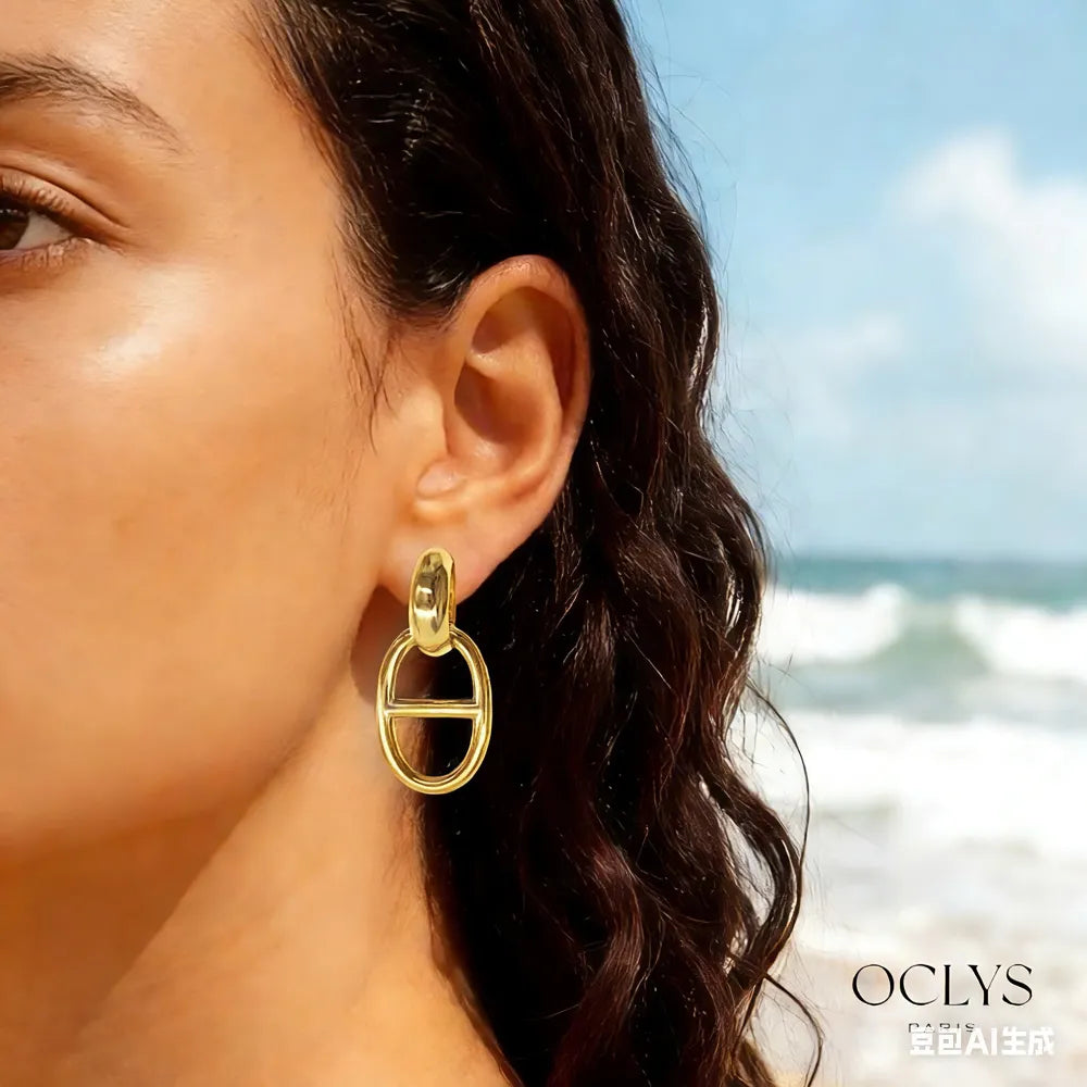 Boucles d’oreilles Dania - doré