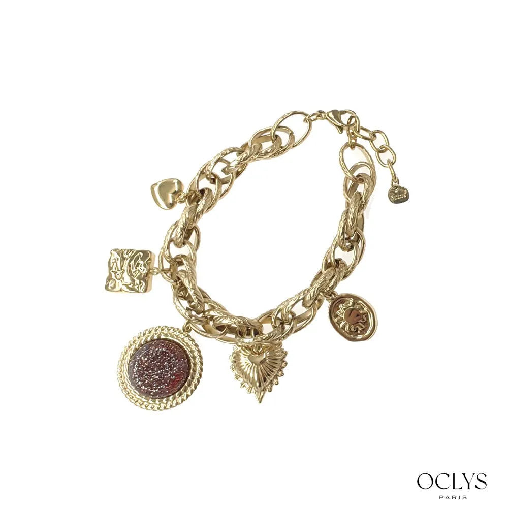 Bracelet Ariana - différentes couleurs de breloques disponibles