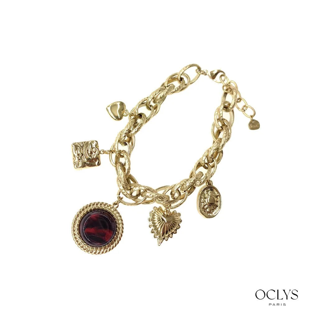 Bracelet Ariana - différentes couleurs de breloques disponibles