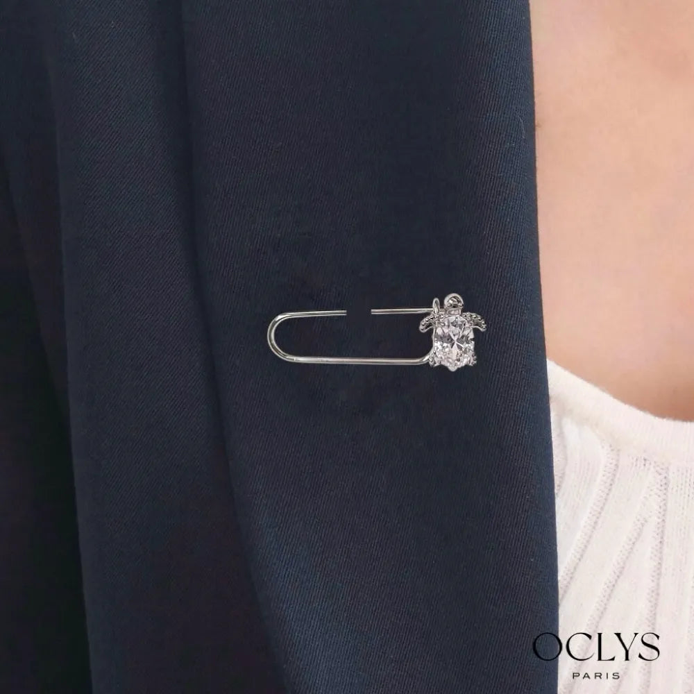 Broche « Tania » - doré ou argenté