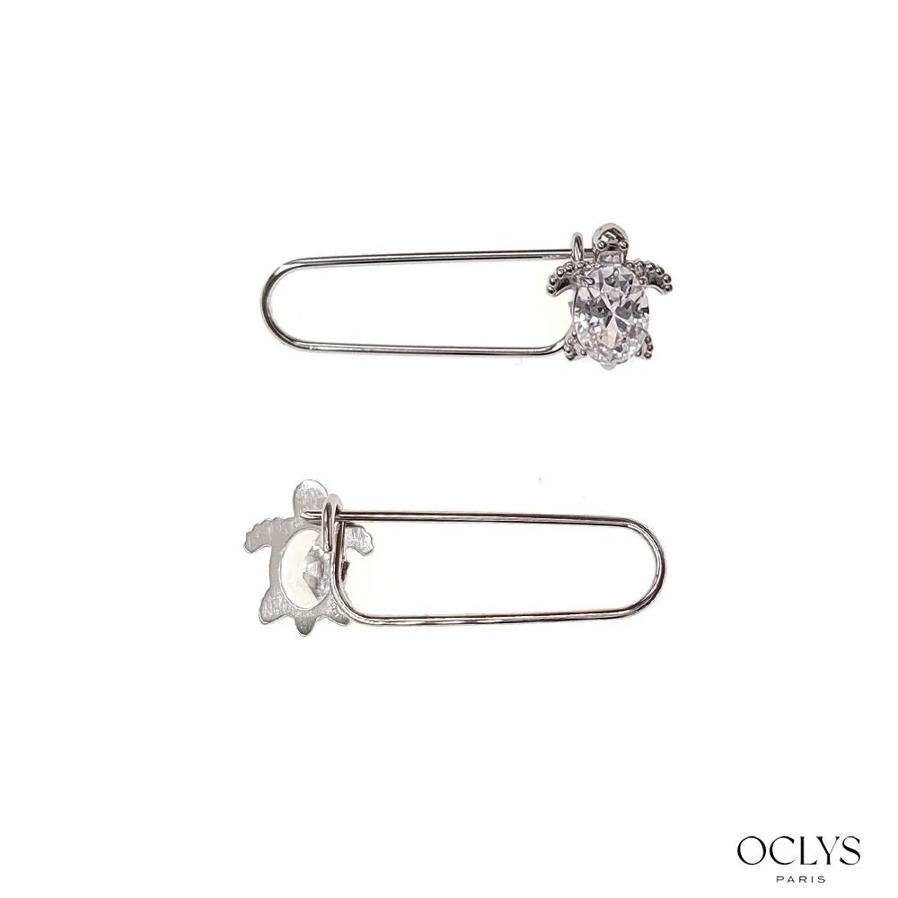 Broche « Tania » - doré ou argenté
