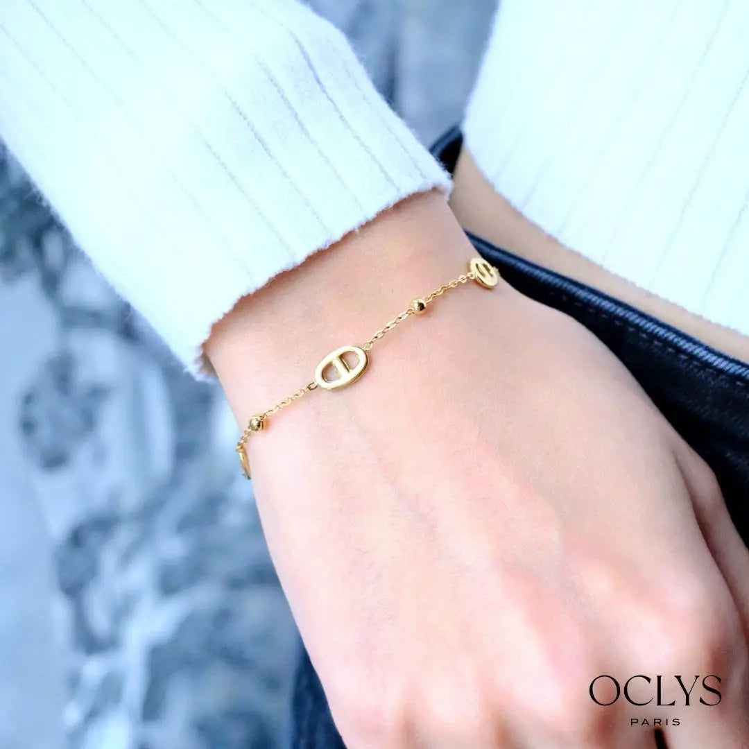 Bracelet Kaila - doré ou argenté