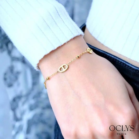 Bracelet Kaila - doré ou argenté