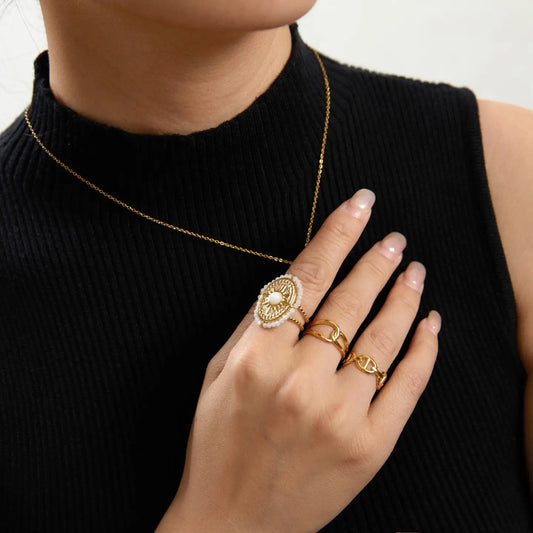 Bague Genesis - blanc