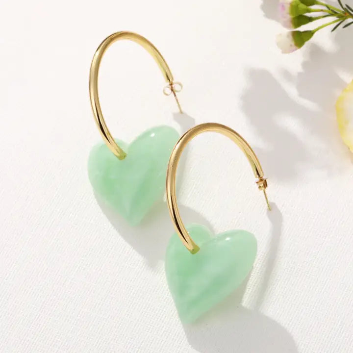 Boucles Faustine - différentes couleurs disponibles