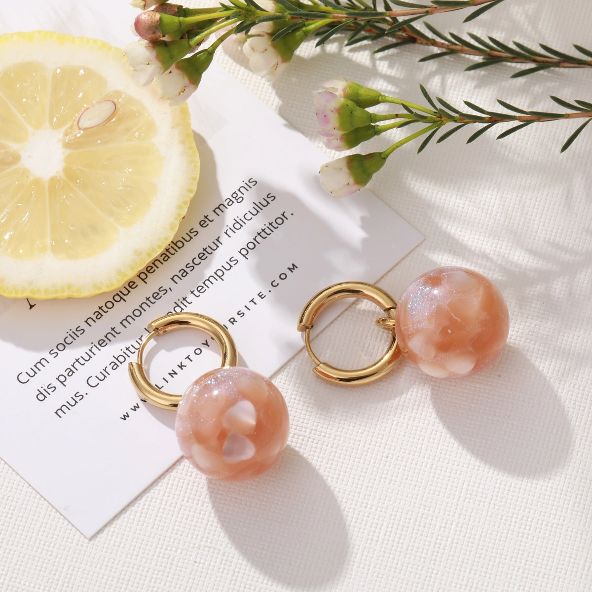 Boucles d’oreilles Hanna - différentes couleurs disponibles