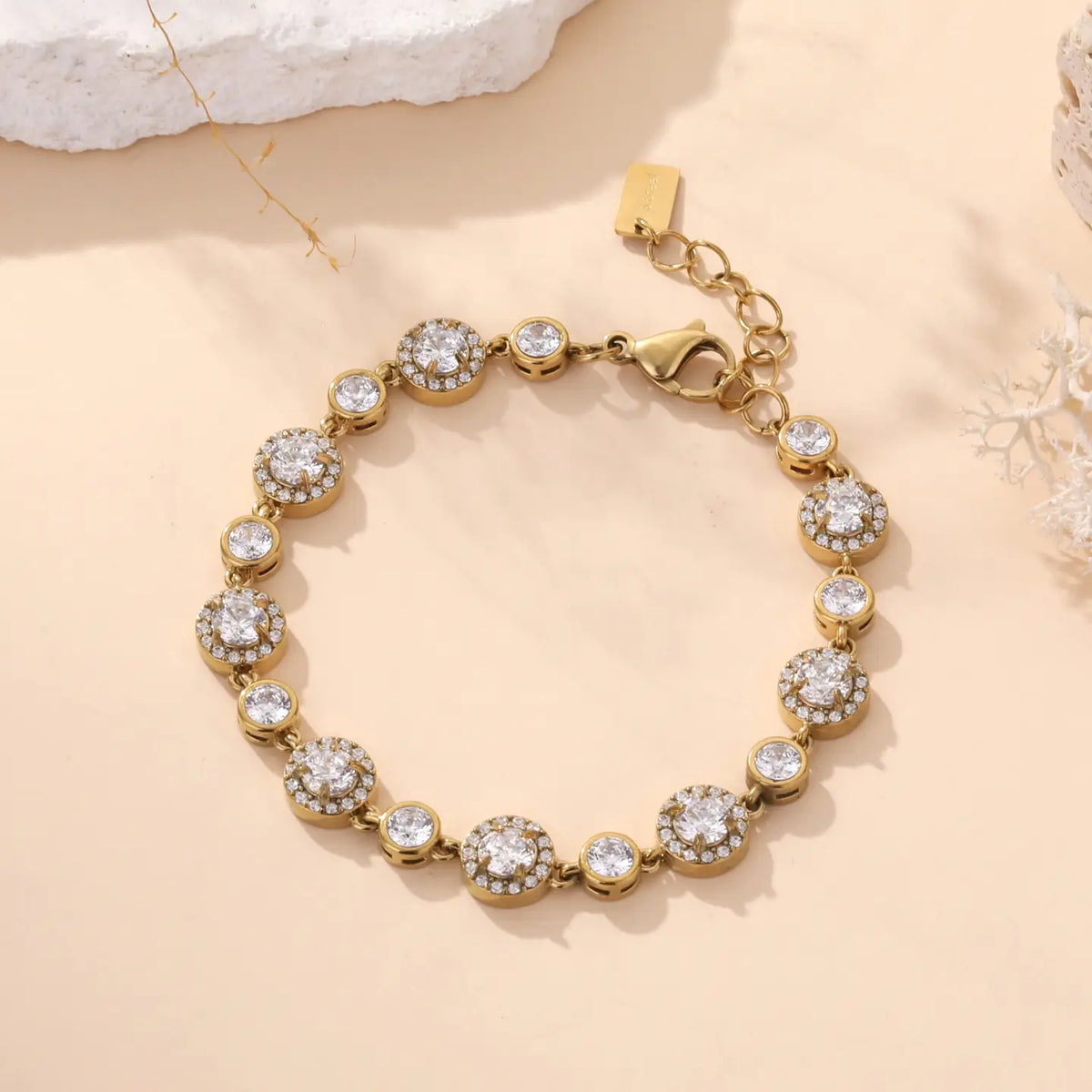 Bracelet Oriane - doré ou argenté