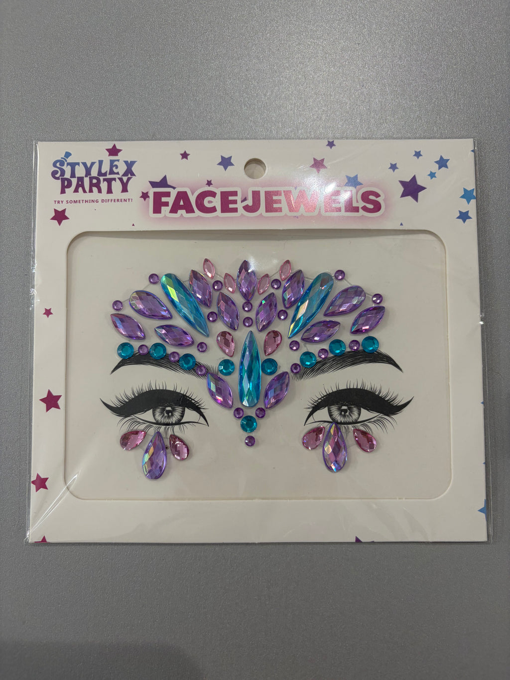 Strass autocollant - Gamme violet
