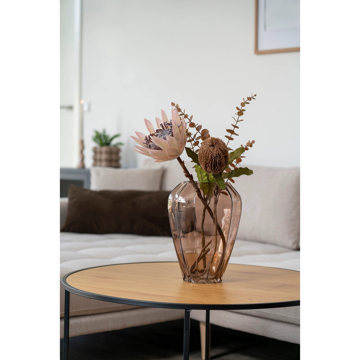 Vase « Lovely brown »