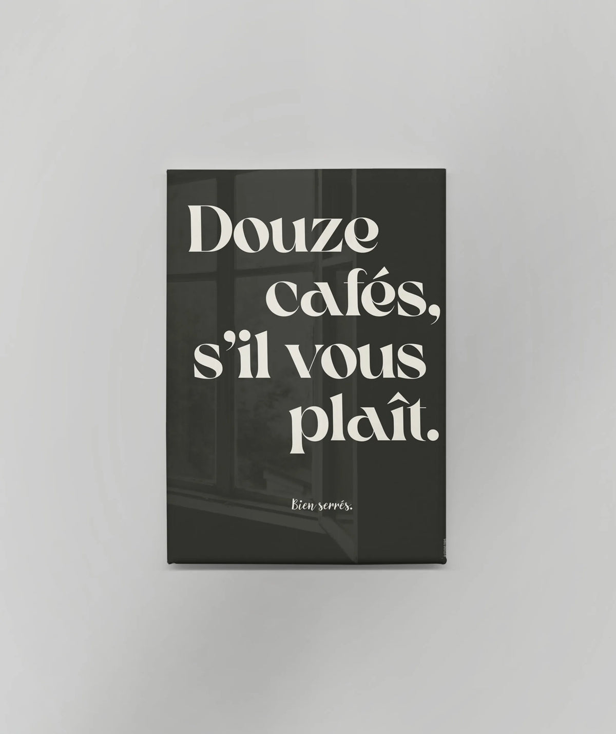 Magnet « Douze cafés, s’il vous plait »