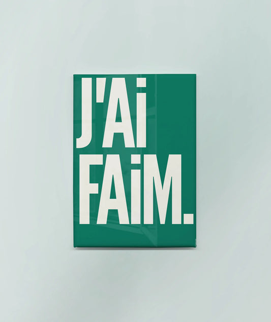 Magnet « J’ai faim »