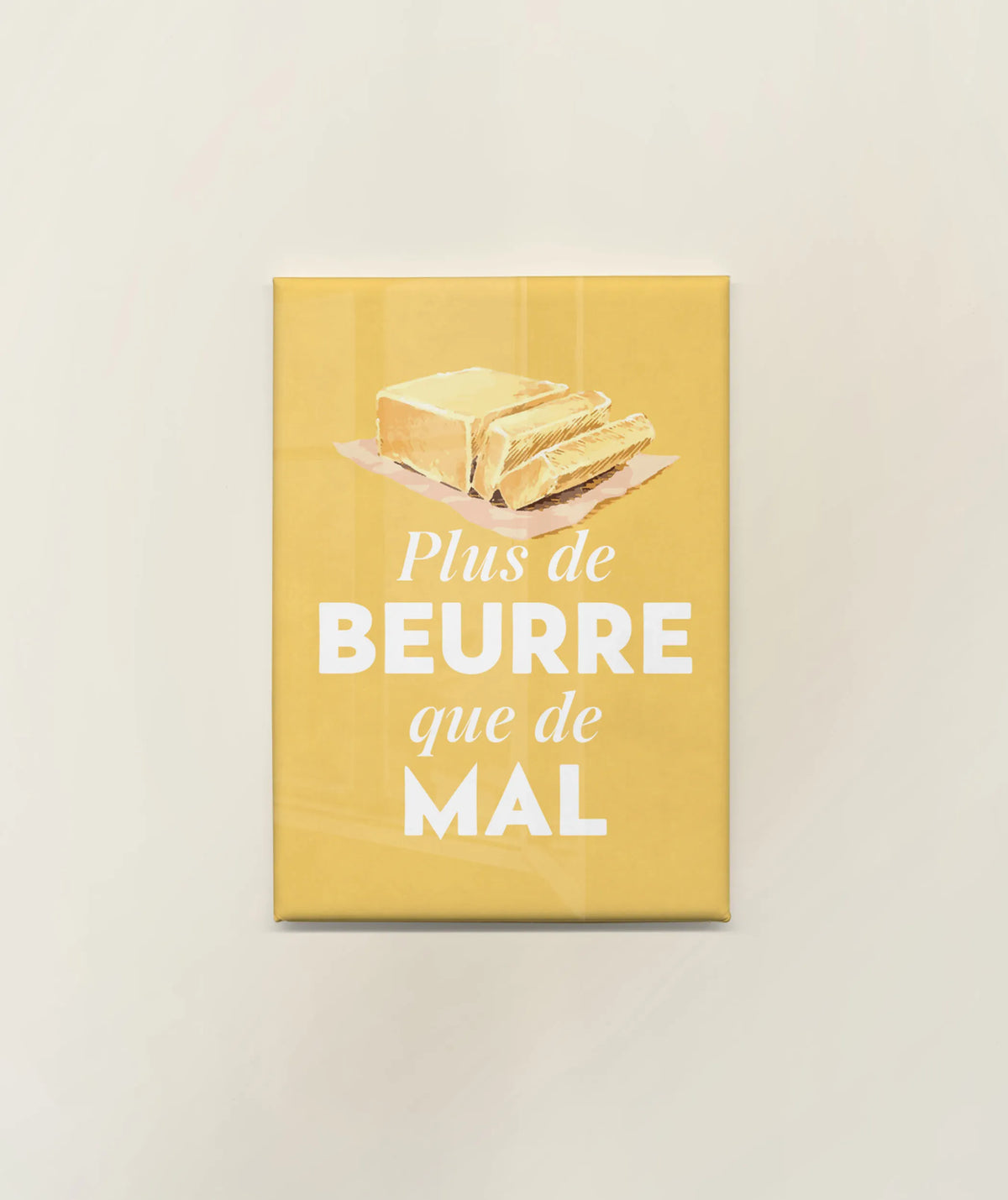 Magnet « Plus de beurre que de mal »