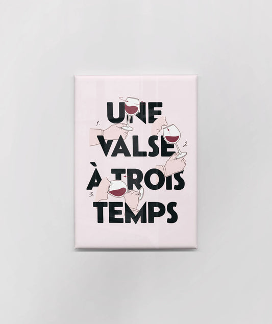 Magnet « Une valse à trois temps »
