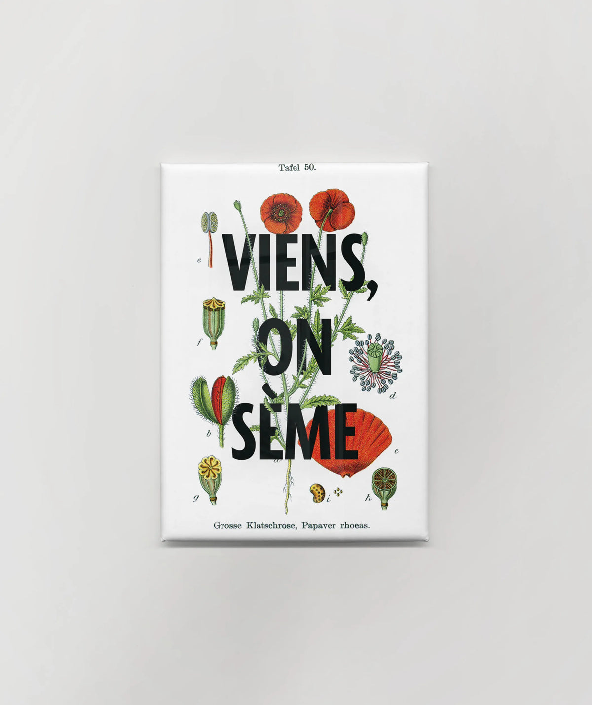 Magnet « Viens, on sème »