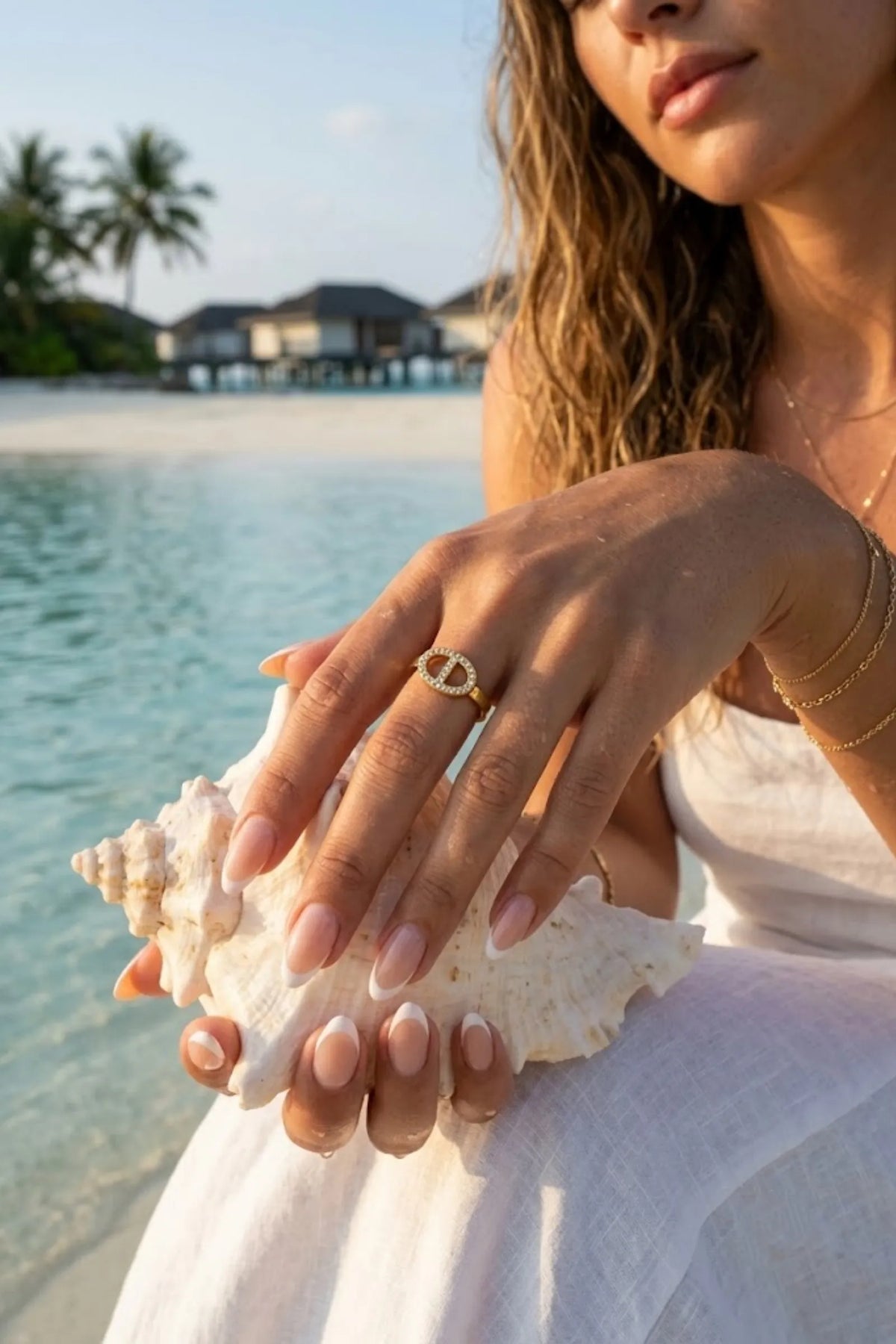 Bague « Mini maille » - doré
