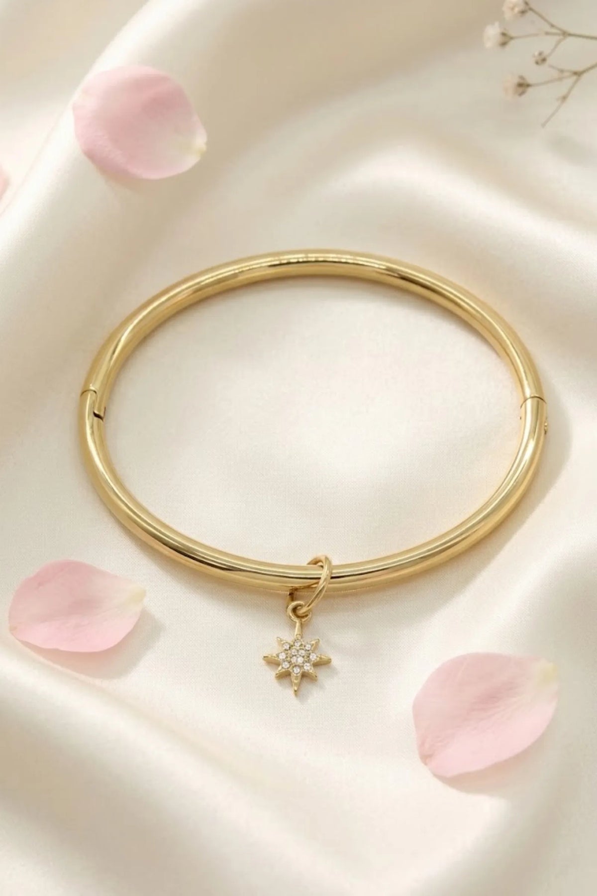 Bracelet jonc « Céleste »