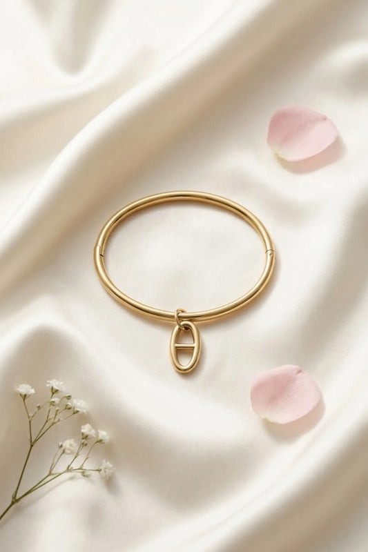 Bracelet jonc « Maille »