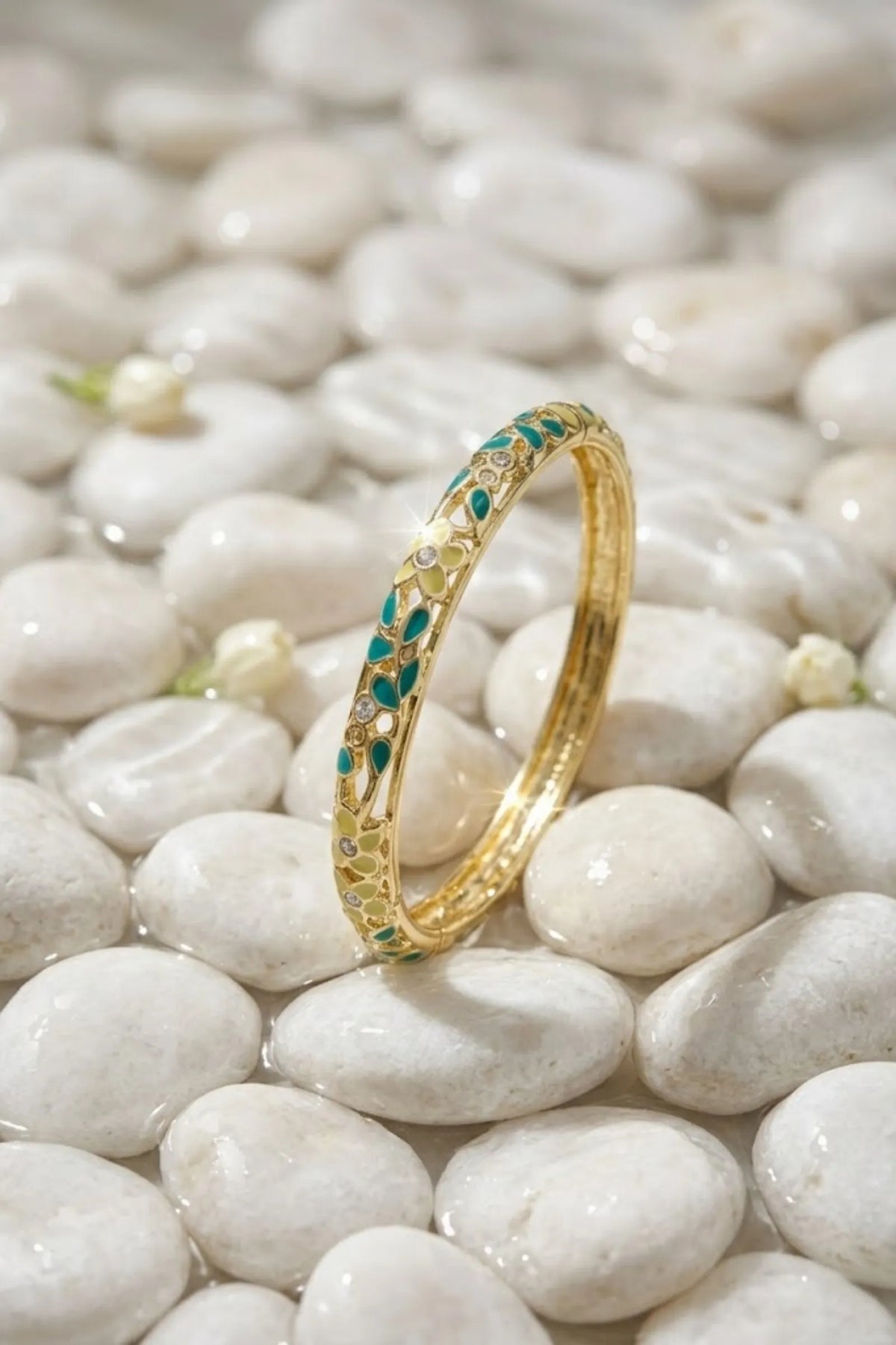 Bracelet jonc thaïlandais - 3 couleurs disponibles