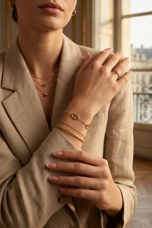 Bracelet « Élégance maille »