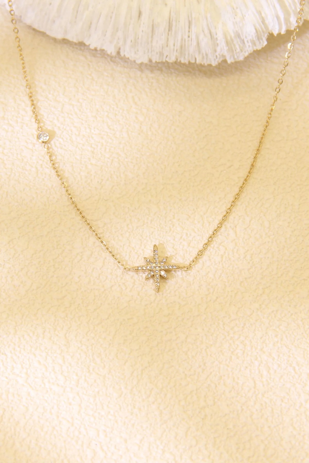 Collier « L’éclat des astres » - doré