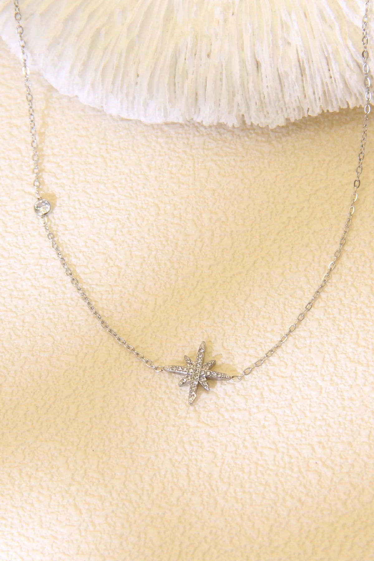 Collier « L’éclat des astres » - argenté