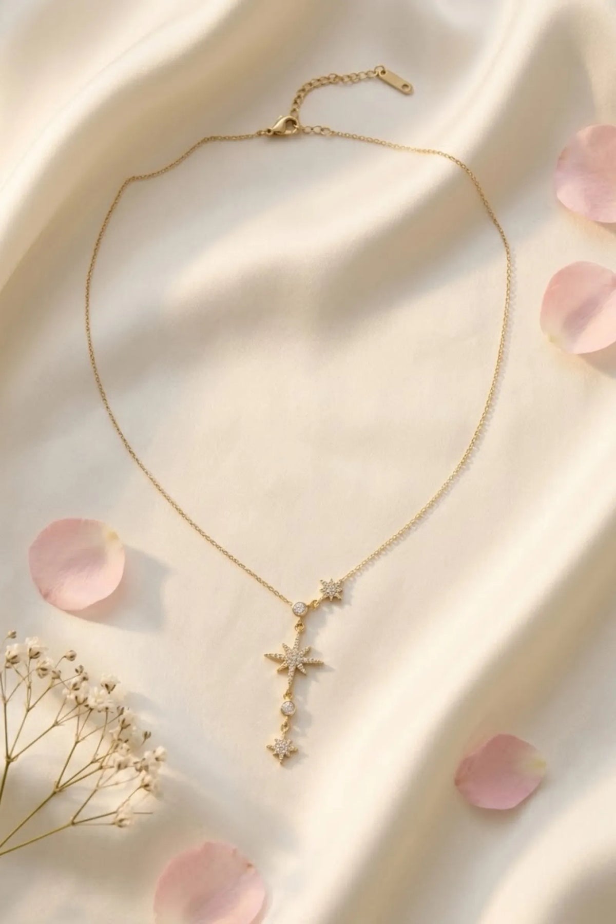 Collier Y « Pluie d’étoiles »
