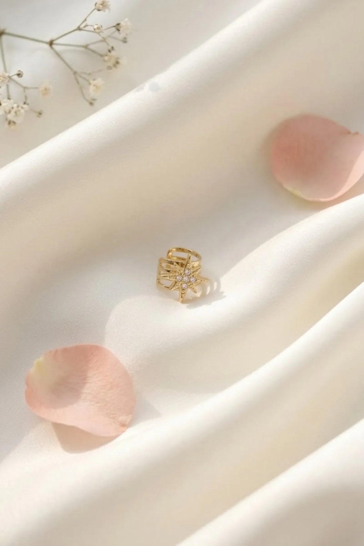 Ear cuff « Étoile céleste »