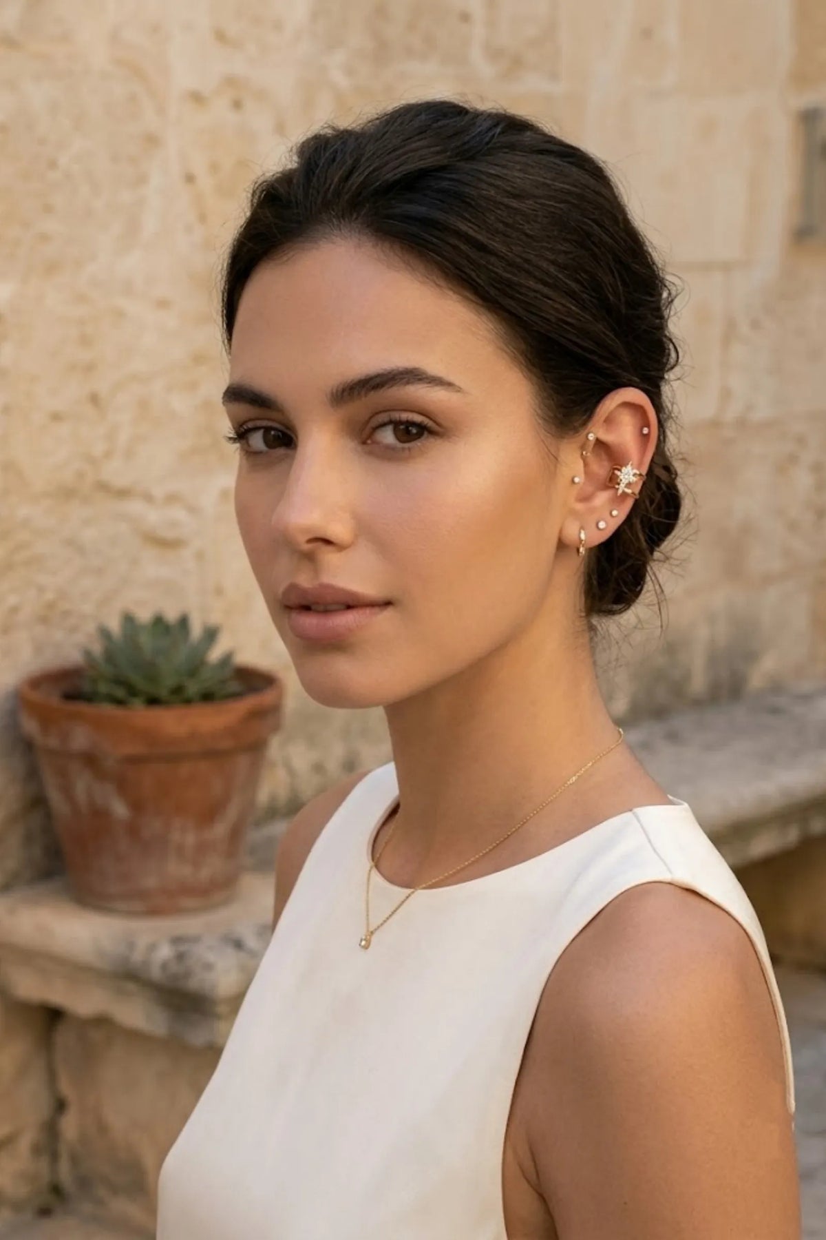 Ear cuff « Éclat céleste »