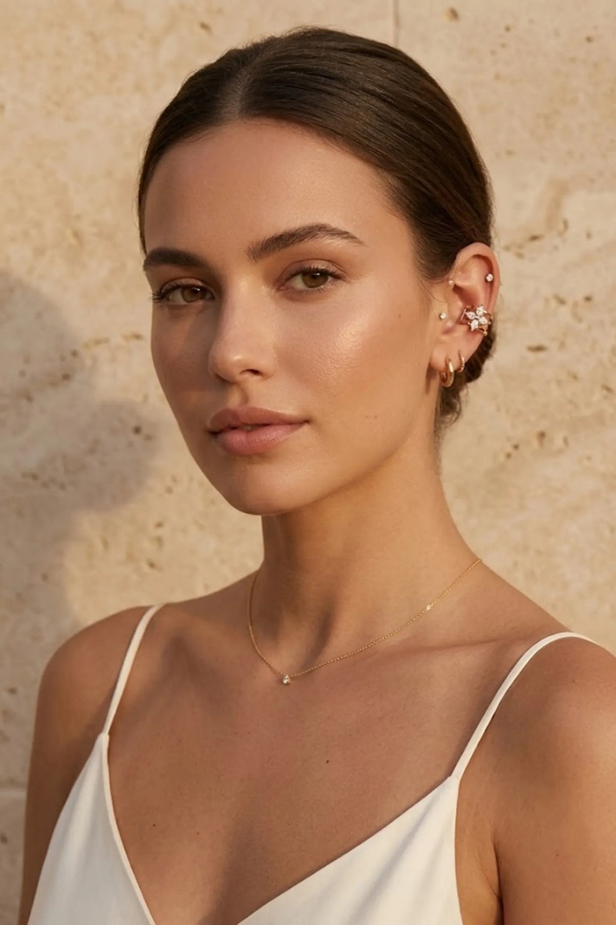Ear cuff « Élégance étincelante »