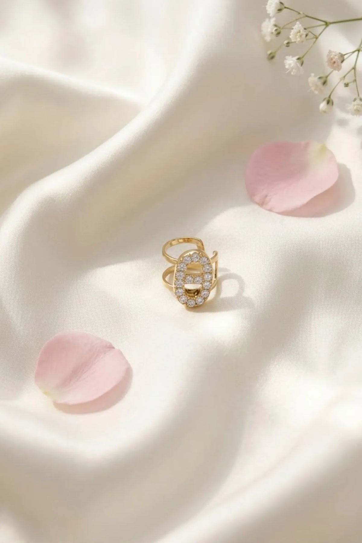 Ear cuff « Éclat de maille »