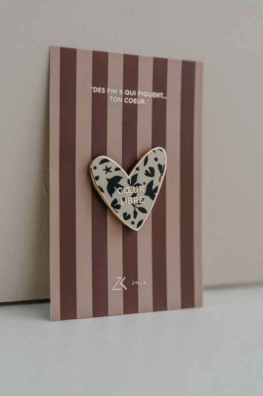 Pin’s « Coeur libre »