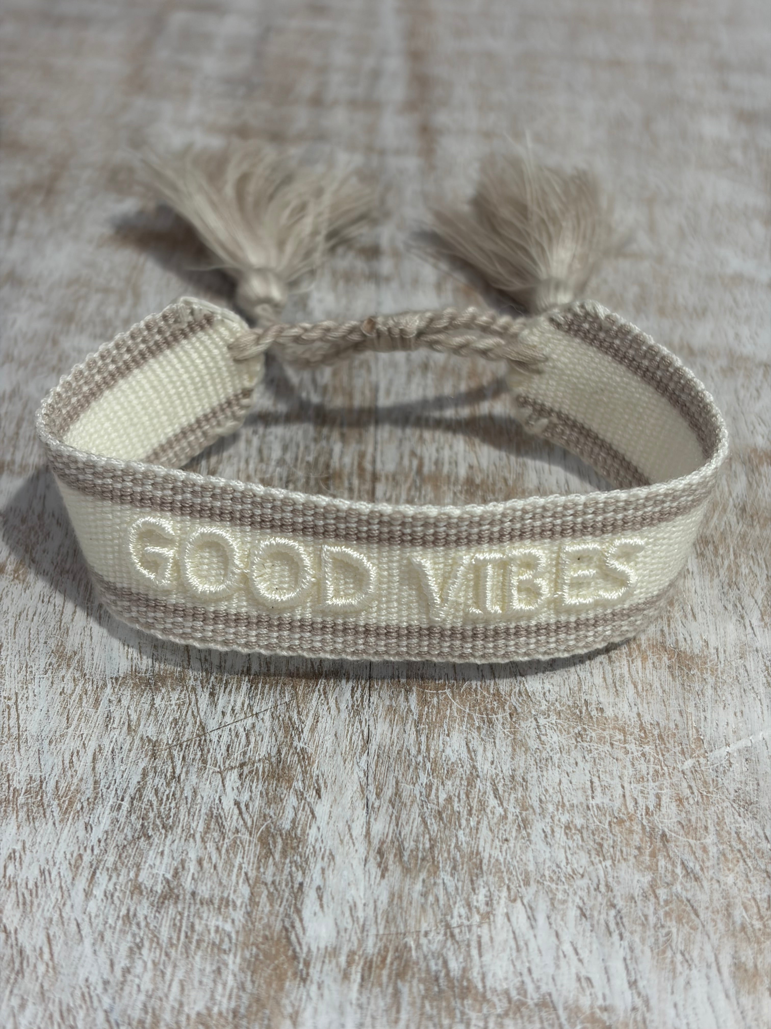 Bracelet « GOOD VIBES »