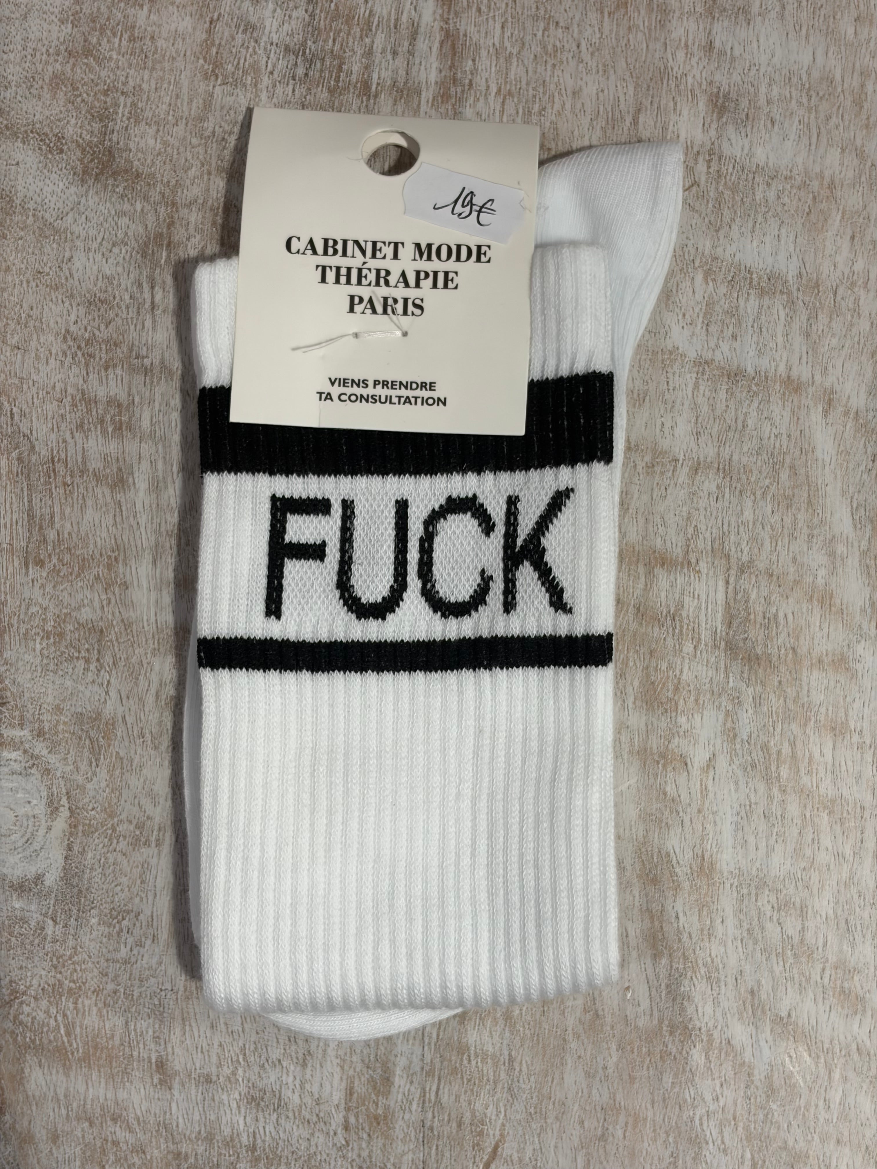 Chaussettes « Fuck »