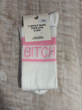 Chaussettes « Bitch »