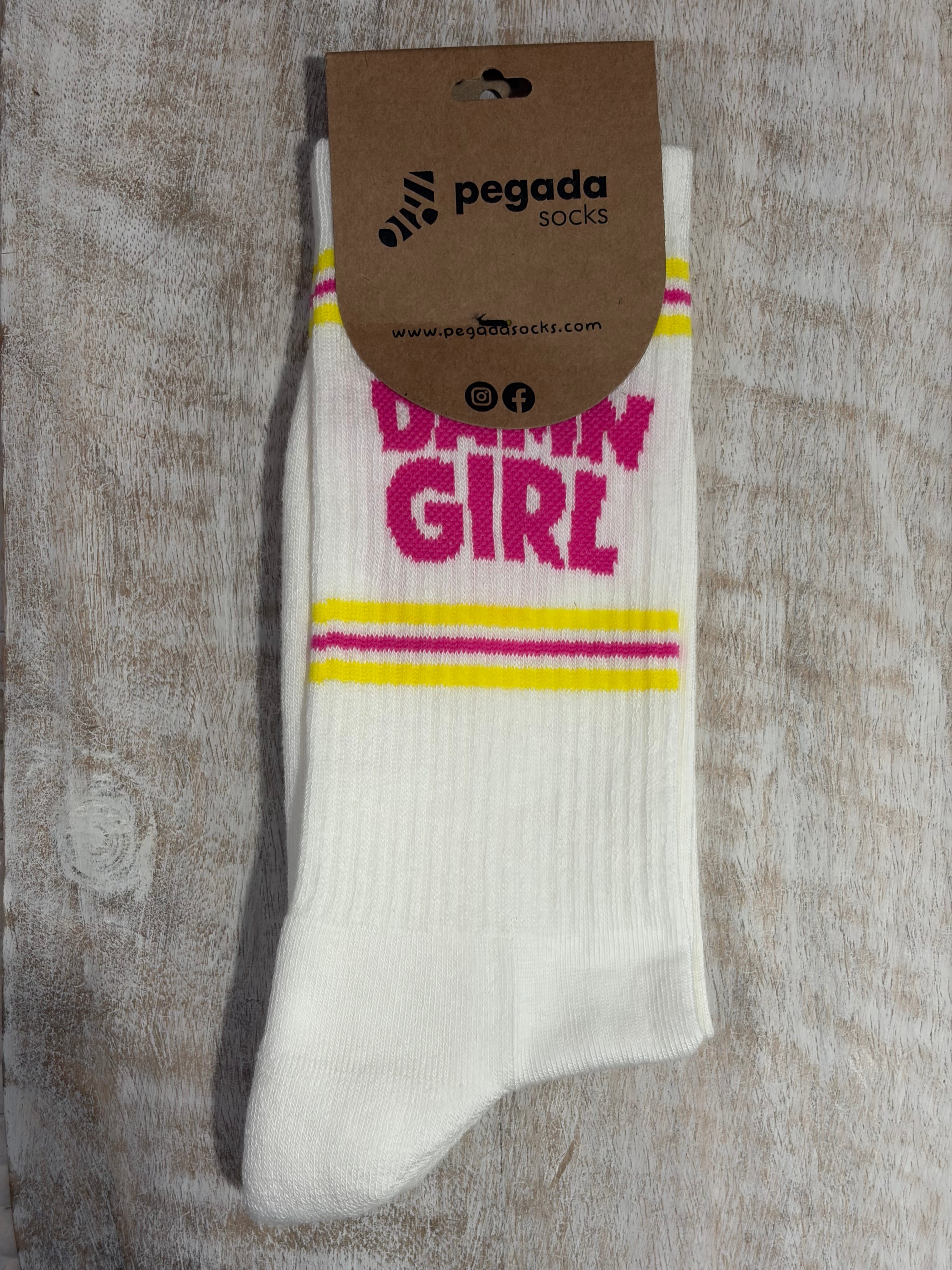 Chaussettes « Damn girl »