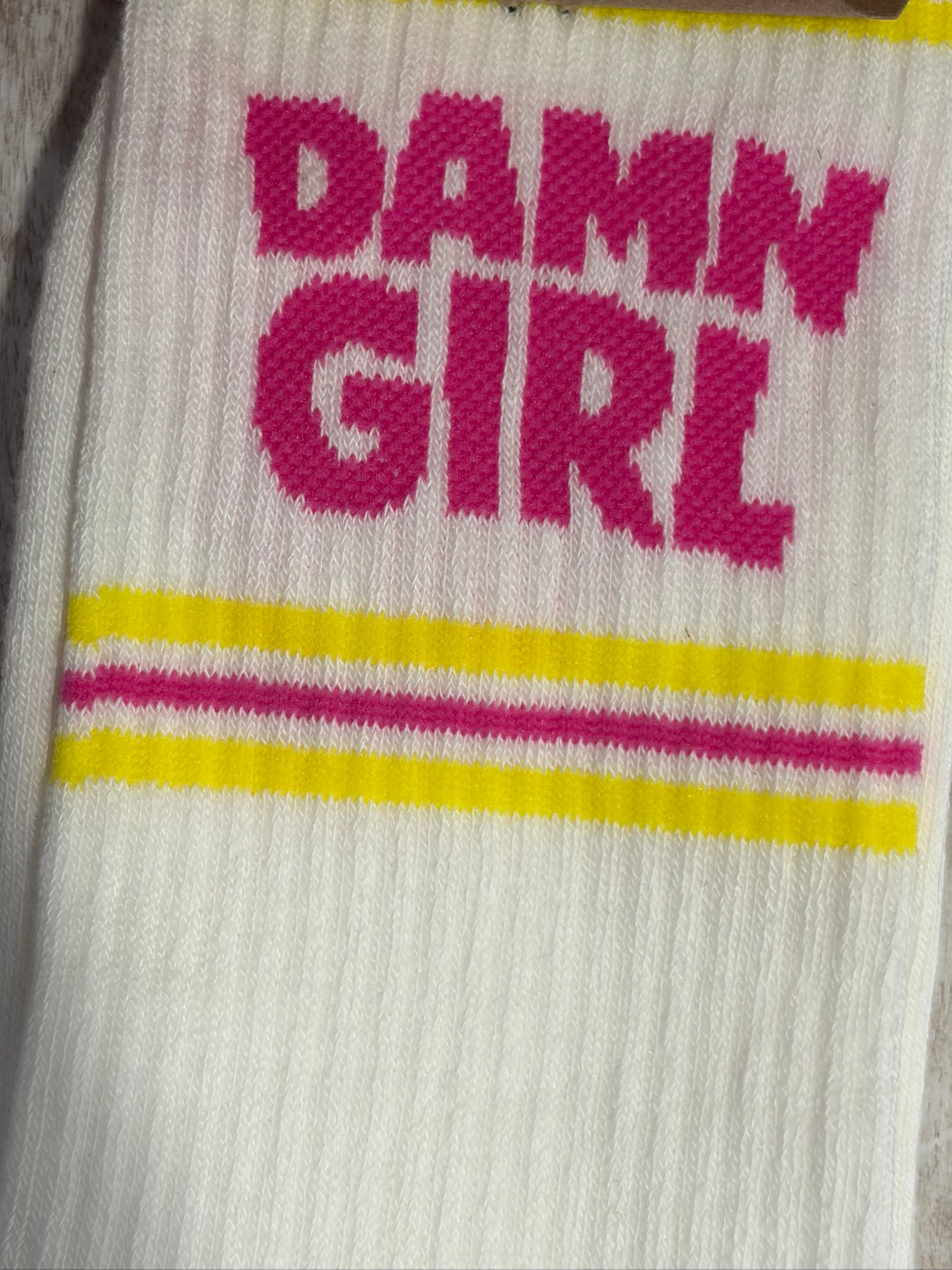 Chaussettes « Damn girl »
