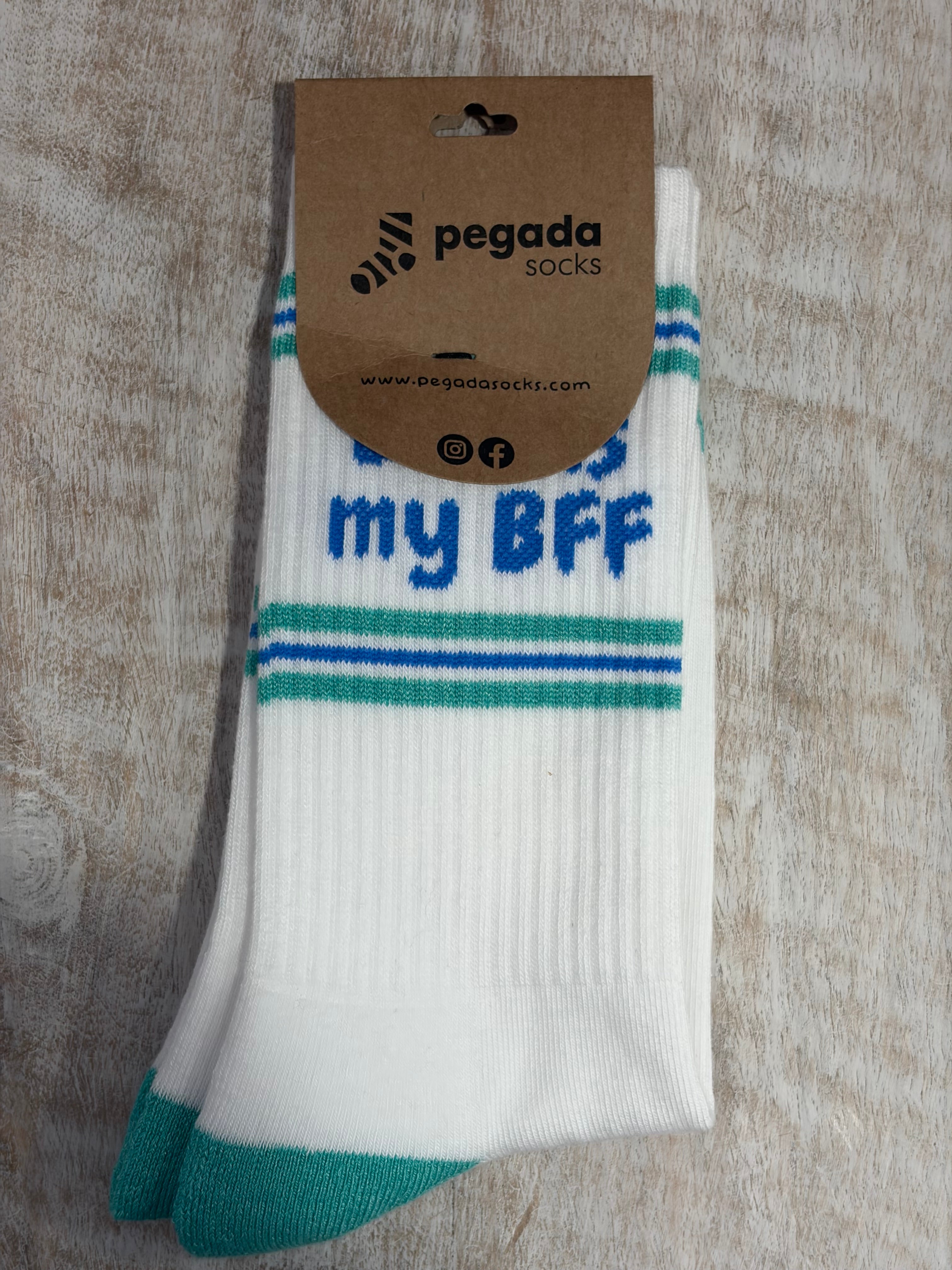 Chaussettes « Bed is my BFF »