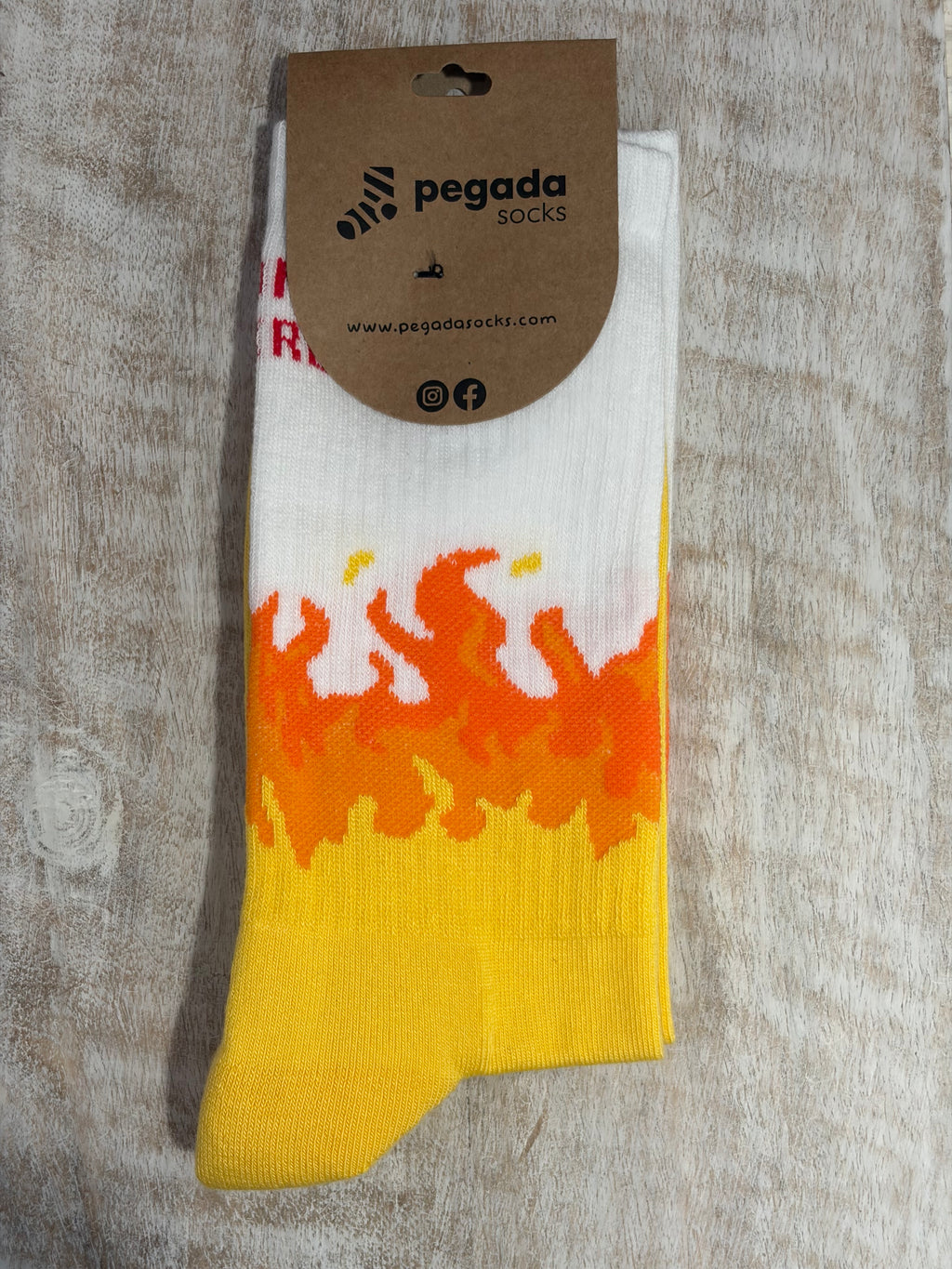 Chaussettes « On fire »