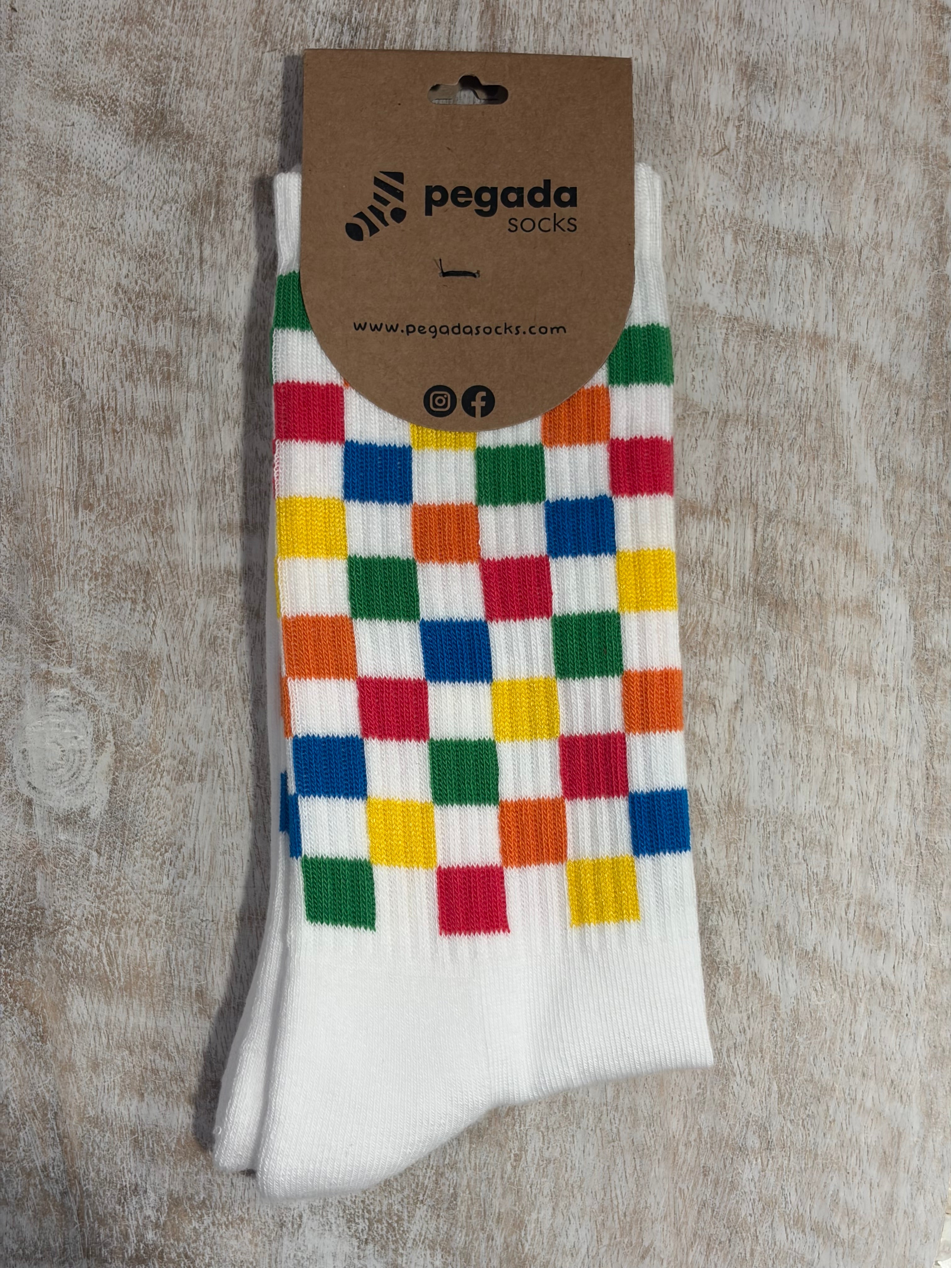 Chaussettes « Old school color » (multicolore)