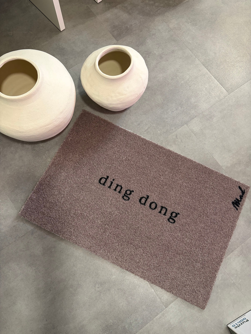 Paillasson « Ding dong »